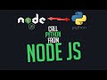 Execute Python Script From Node Js | Without Any External Library