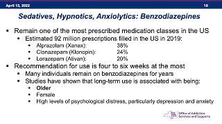 Sedatives, Hypnotics and Anxiolytics: A Focused Review of Benzodiazepines and Z-Drugs