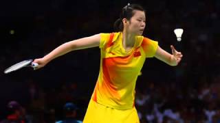 Olympic Li Xuerui beats world champ and China teammate Wang Yihan to win badminton womens gold