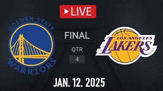 NBA LIVE! LA Lakers vs Golden State Warriors | January 12, 2025 | Warriors vs Lakers NBA LIVE 2K