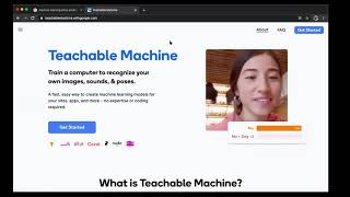 MACHINE LEARNING (IMAGE CLASSIFICATION USING TEACHABLE MACHINE) #1