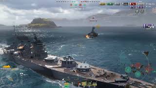 World of Warships 140,000 Damage Collingwood Game