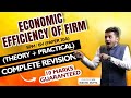 CMA Super Revision | SPM/BV | Economic Efficiency of Firm | 10 Marks Guaranteed