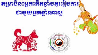 តម្រាចិន៖អ្នកកើតឆ្នាំចគូររៀបការជាមួយឆ្នាំណាល្អ year of dog