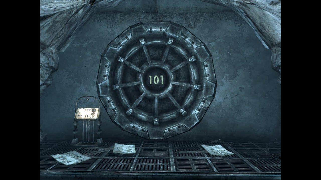 Карта убежища 101 фоллаут 3