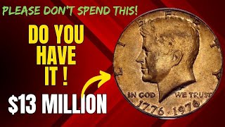 TOP RARE KENNEDY HALF DOLLAR COINS THAT COULD TURN YOU INTO A MILLIONAIRE OVERNIGHT!