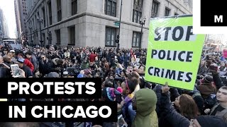 Chicago Protesters Call For Mayor's Resignation