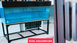 how to make an iron aquarium table