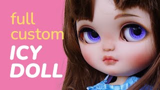 Full Custom Icy Doll - Carving & Faceup