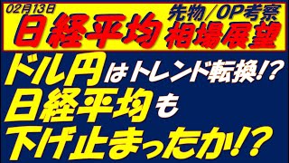 日経平均相場展望250213～   SQまであと2日　SQ値は38500円～39500円で決着か!!