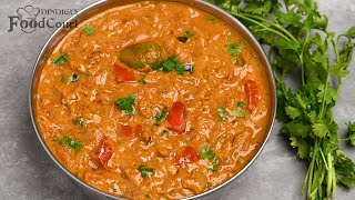 Tomato Curry Recipe/ Tomato Gravy For Chapati, Rice/ Tomato Gravy