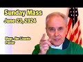 Sunday Mass - June 23, 2024 - Msgr. Jim Lisante, Pastor, Our Lady of Lourdes Church, Massapequa