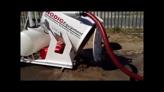 VM500 Vacuum Excavator on skid