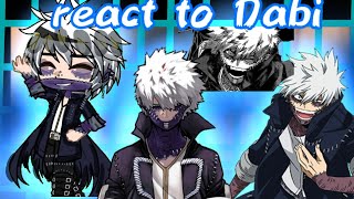 pro heroes react to Dabi