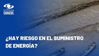 Bajo nivel de agua en embalse El Quimbo afecta a la pesca y turismo de la zona
