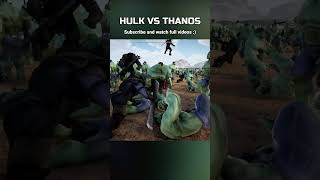 700,000 HULK VS THANOS | Ultimate Epic Battle Simulator 2 | UEBS 2