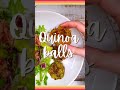 Bolitas de quinoa con verduras - Receta fácil