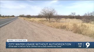 Tucson revokes water access for Project Blue contractor, seeks water credits