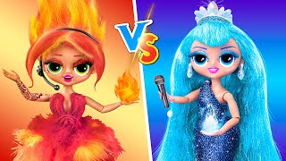 Hot vs Cold Challenge / 14 DIY LOL OMG Hacks and Crafts