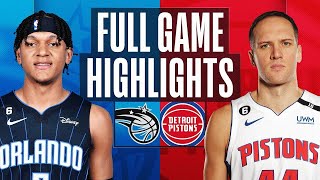 Detroit Pistons vs Orlando Magic Full Game Highlights |Dec 28| NBA Regular Season 22-23