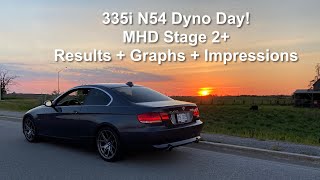 Dyno Day! 2007 BMW 335i Coupe e92 MHD Stage 2+ FBO