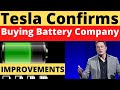 Tesla Confirms Acquisition of Battery Startup for 4680 Cell Production