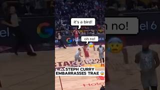 Steph Curry's Insane Logo Shot Over Trae Young #shorts #nba #stephencurry