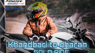 KHANDBARI TO DHARAN || Solo Ride In my NS200 ||185km || MRZ Vlogs