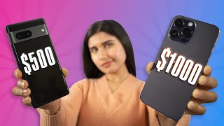 Pixel 7 Vs iPhone 14 Pro Max - Who wins? Blind Camera Test! 😎