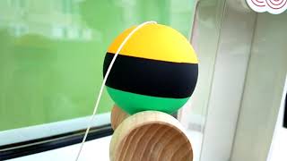 KENDAMA USA --- KAIZEN 2.0 - Trip Split - Ash - Orange Black Green