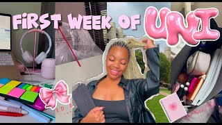 #vlog : The Ultimate First Week of Uni Vlog | Tutor | Ted baker bag unboxing | Productive Week