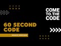Remove Scrollbar | 60 Second Code | HTML & CSS