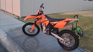 2006 KTM 525 SX 1 Week Review. How I like it? 👍 Good and Bad 👎