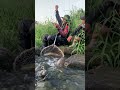 playing online games while waiting for fish but the fish he caught ran away #viralvideo #fishing