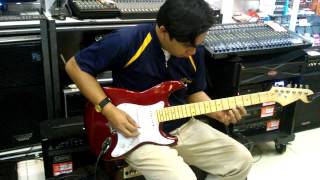 Fernando Guitars and Marshall Ampli test.