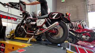 2013 MotoGuzzi V7 Racer Dyno Run - Reparto Veloce - Exotic Motorcycles