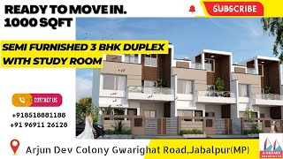 Newly Built 3BHK with Study/Pooja Room in #Gwarighat #jabalpur @PropertyWalaBhai