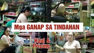 MGA GANAP SA TINDAHAN | HAUL \u0026 PRICING | BUHAY TINDERA