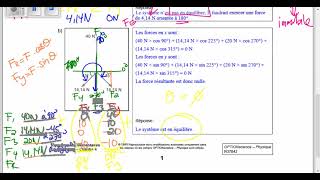 Exercices supplémentaires - Chapitre 4 - Physique Mécanique