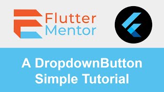 Flutter - DropdownButton Example Tutorial For Beginners