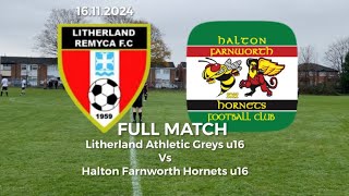 10th League game of the season Litherland vs HFH FC u16s