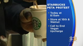 Starbucks, PETA protest vegan upcharge