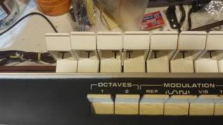 Moog Satellite Oscillator test