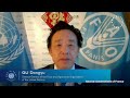 FAO Director-General QU Dongyu addresses the One Planet Summit for Biodiversity 2021