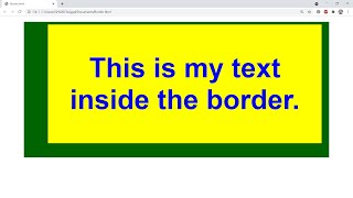 How To Create Borders By Using CSS in HTML - Part 3/3