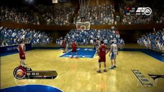NCAA March Madness 07 Xbox 360 Gameplay - Intensity
