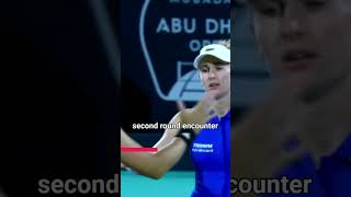 Tennis WTA Abu Dhabi UAE 2023 Kasatkina vs Teichmann #shorts