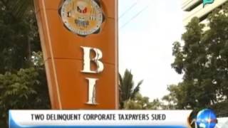 NewsLife: 2 delinquent corporate taxpayers sued || Jan. 16, 2014