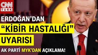 Erdoğan'dan Kurmaylarına Çağrı: "Milletin Şikayet Ettiği Olumsuz Tutumlardan Kurtulmalıyız"