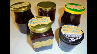 JohannisbeerBlaubeerMarmelade super lecker und fruchtig/Johannisbeermarmelade/Blaubeermarmelade